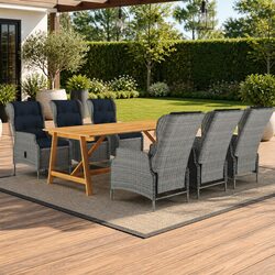 7-Piece Garden Dining Set for Outdoor Spaces