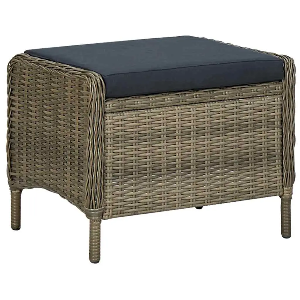 9-Piece Outdoor Dining Set in Brown Acacia Wood