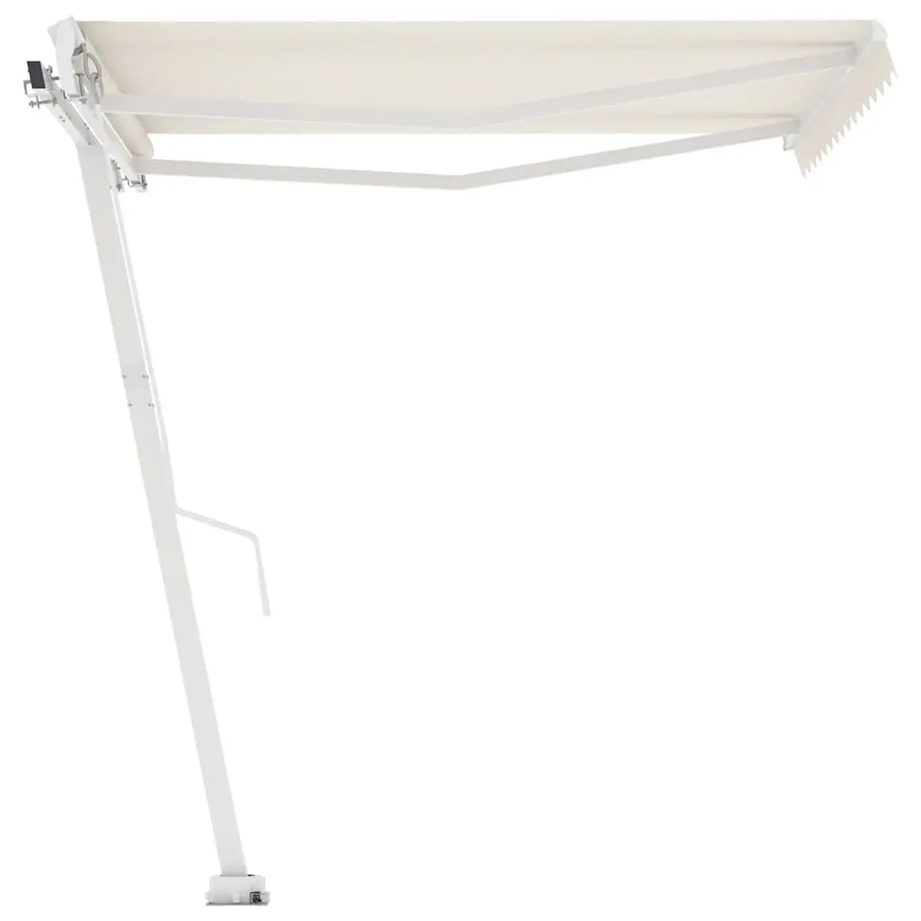 Retractable Awning Aluminium 300x250 cm Cream