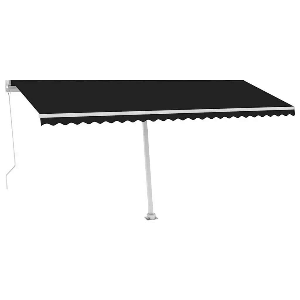 Manual Retractable Awning 500x300 cm Anthracite