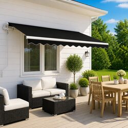 High-Quality Manual Retractable Awning 3x2.5m