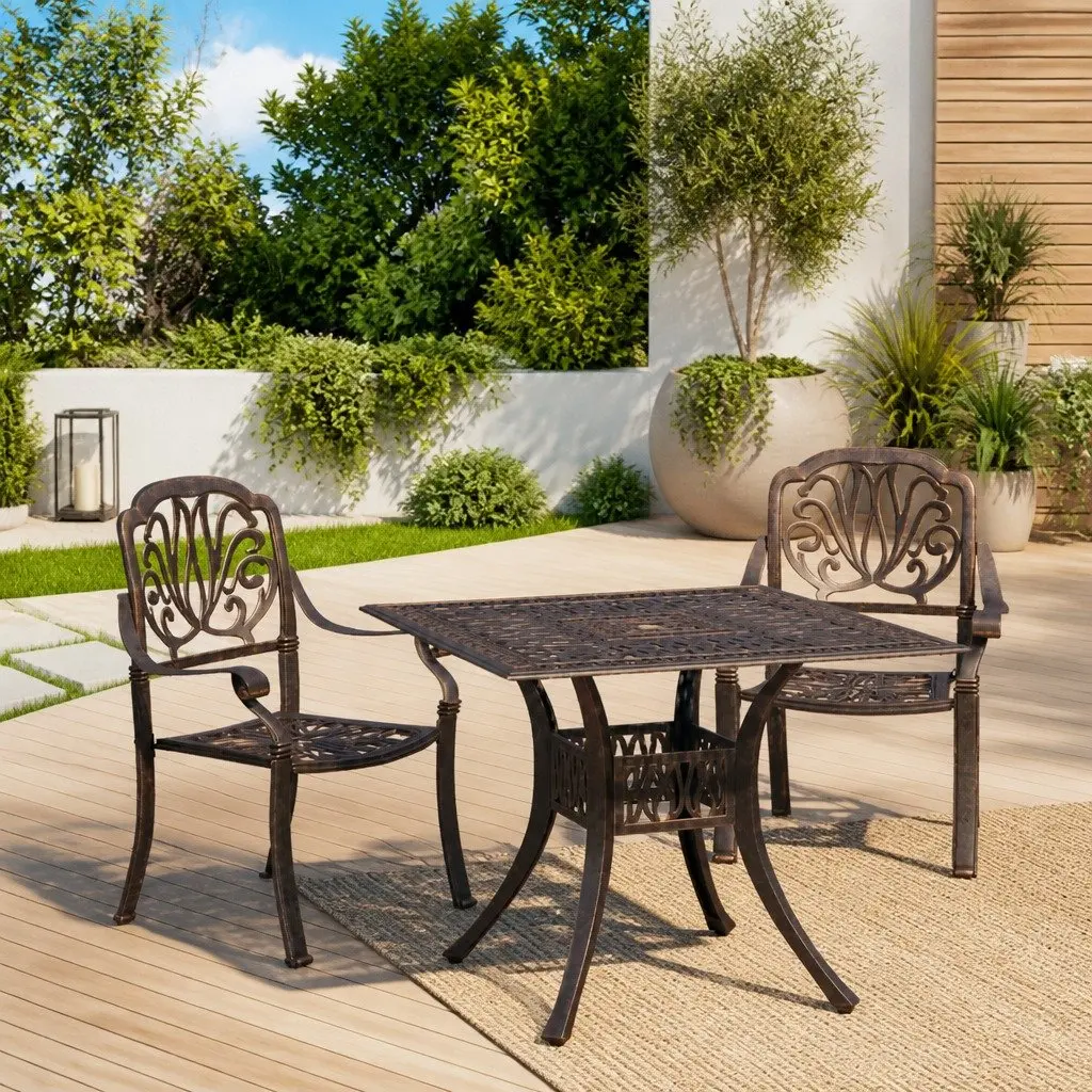 3 Piece Bistro Set for Outdoor Spaces