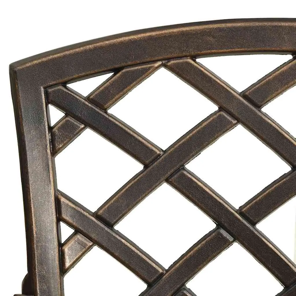 5 Piece Outdoor Bistro Set with Umbrella Hole