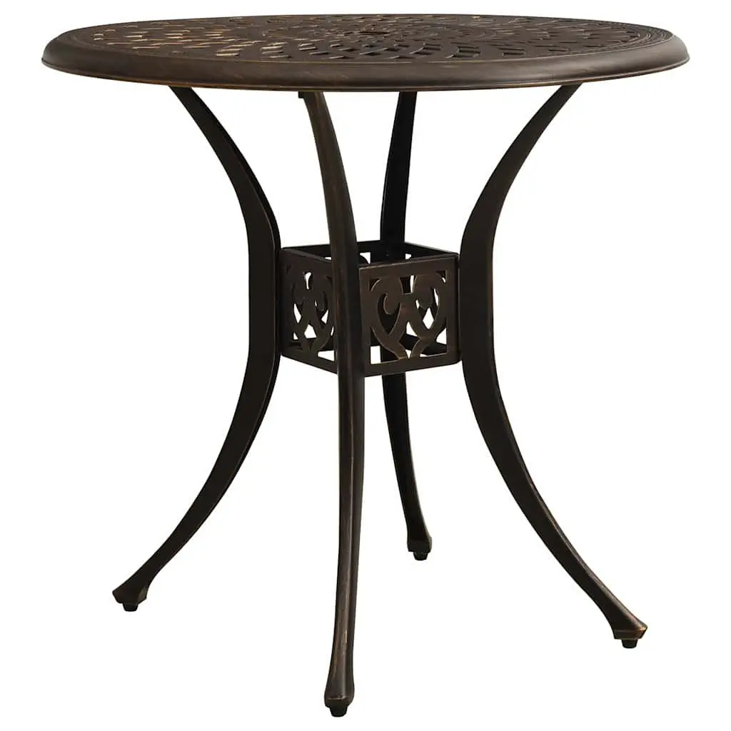 5 Piece Outdoor Bistro Set with Umbrella Hole