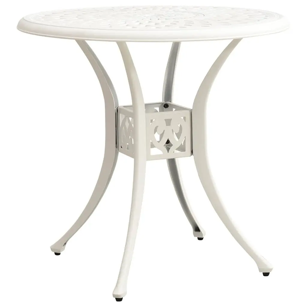5 Piece Outdoor Bistro Set in White