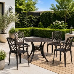 Premium 5 Piece Bistro Set for Outdoor Living