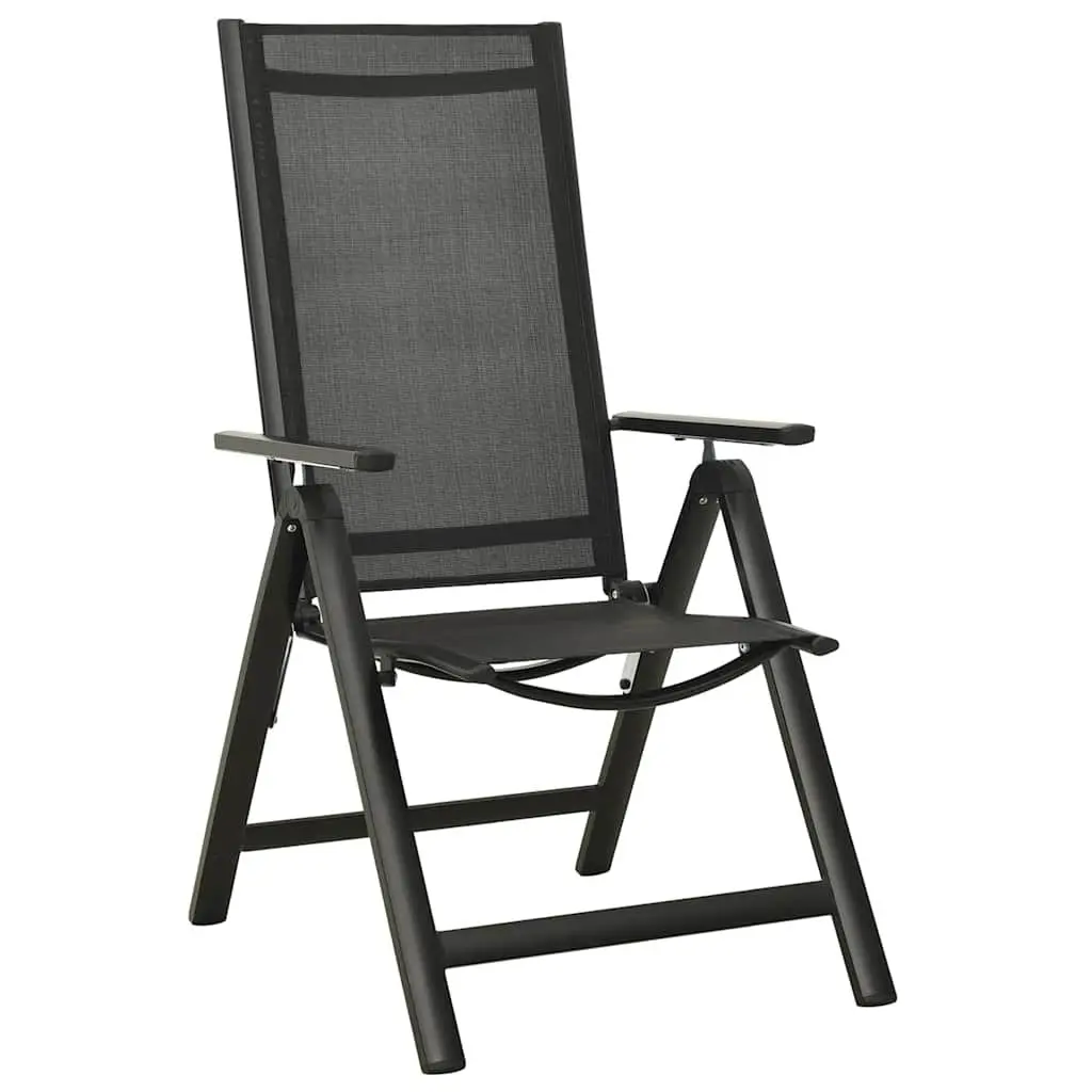 7-Piece Outdoor Dining Set with Anthracite Aluminium Frame