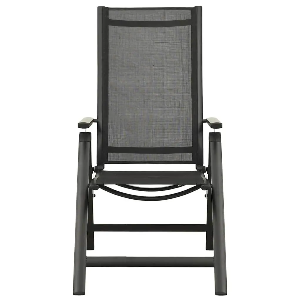 7-Piece Outdoor Dining Set with Anthracite Aluminium Frame