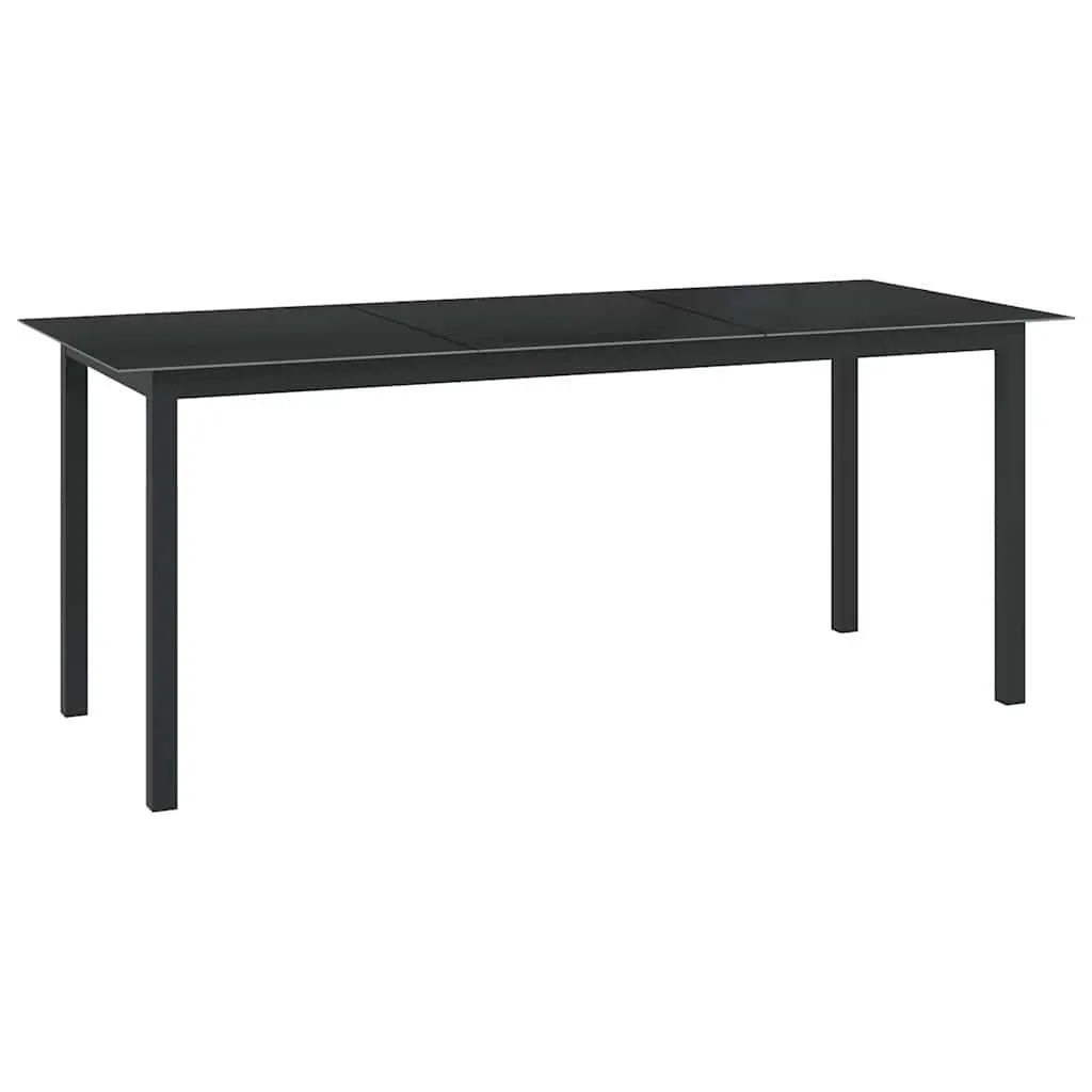 9 Piece Garden Dining Set with Anthracite Chairs