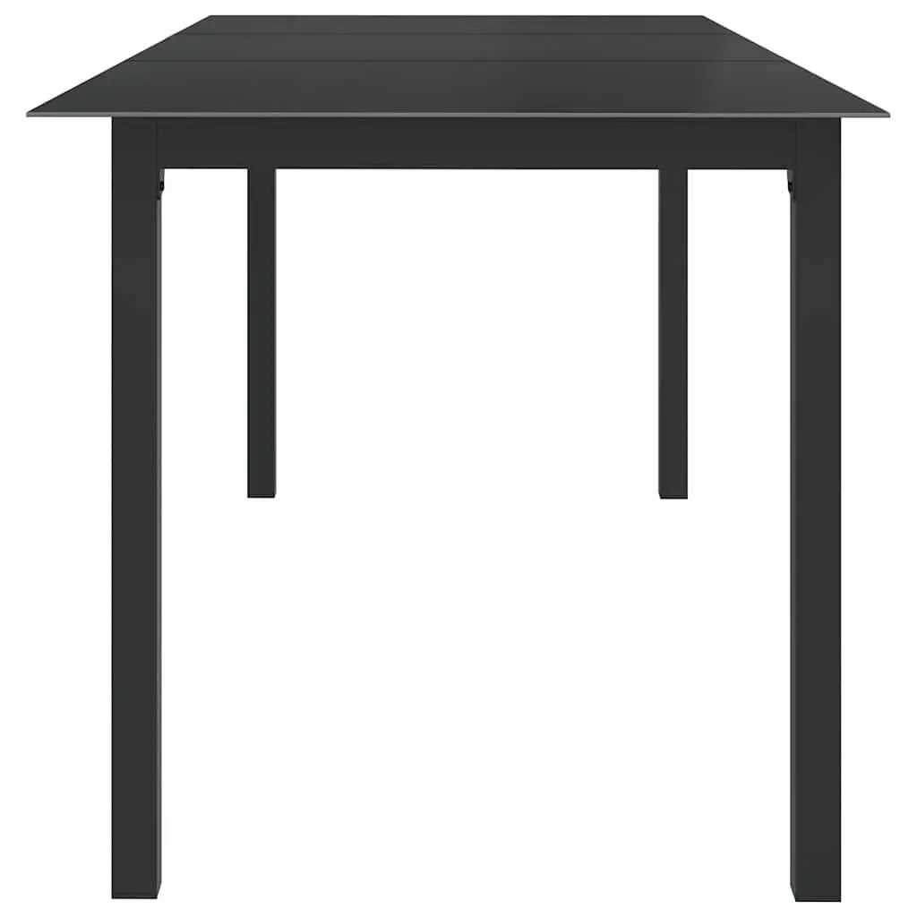 9 Piece Garden Dining Set with Anthracite Chairs