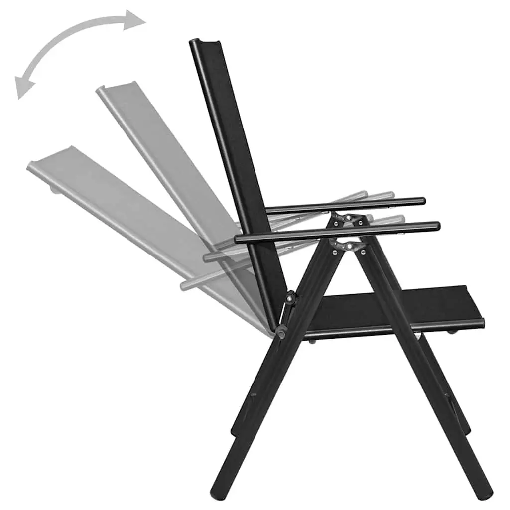 5 Piece Garden Dining Set with Durable Frame