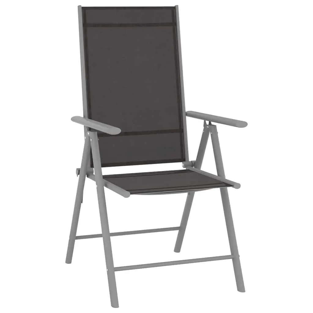 5 Piece Garden Dining Set with Aluminium Frame