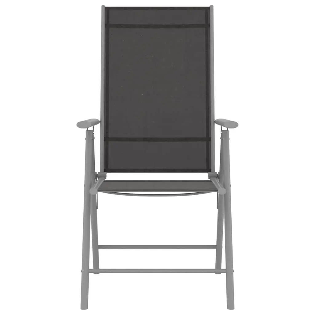 5 Piece Garden Dining Set with Aluminium Frame