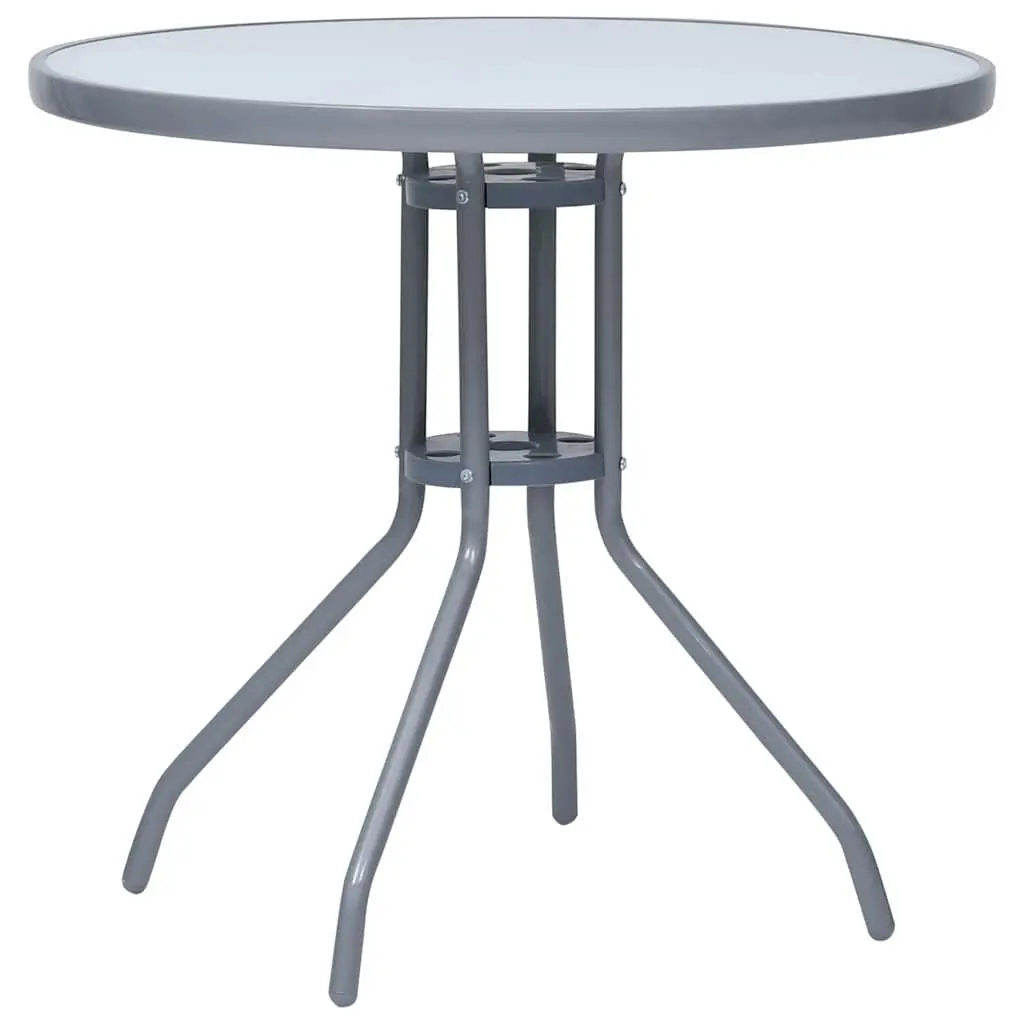 5 Piece Garden Dining Set with Aluminium Frame