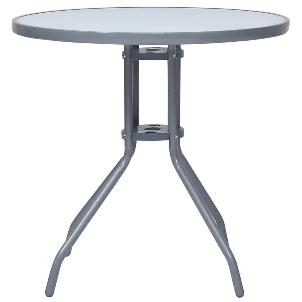 5 Piece Garden Dining Set with Aluminium Frame