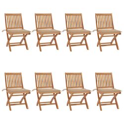 High-Quality Outdoor Folding Garden Chair Set with Cushions