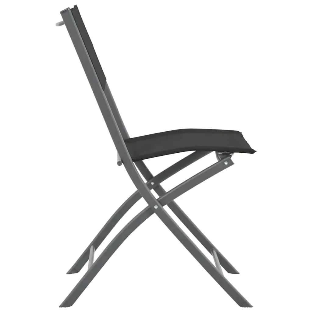 3 Piece Dining Set with Durable Steel Frame
