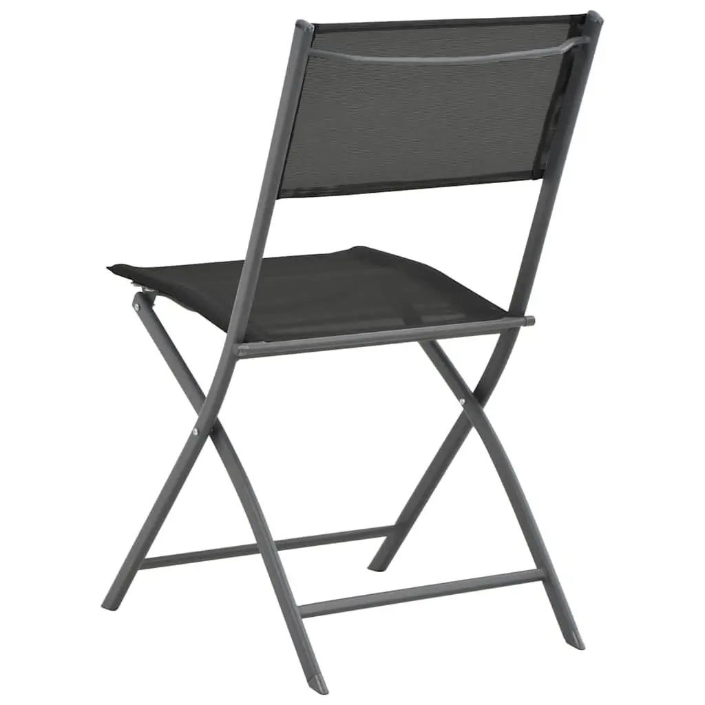 5-Piece Outdoor Dining Set with Folding Chairs