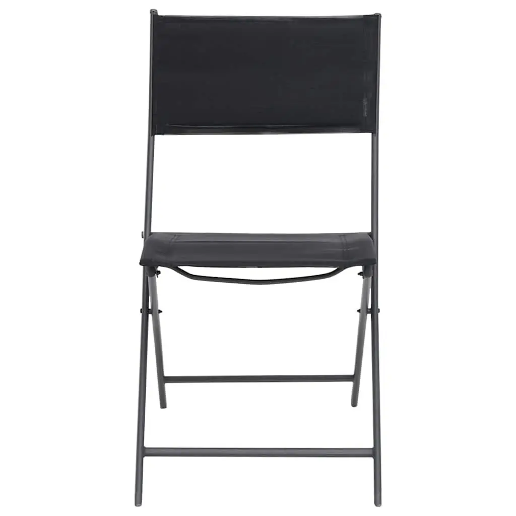 5 Piece Outdoor Dining Set with Durable Steel Frame