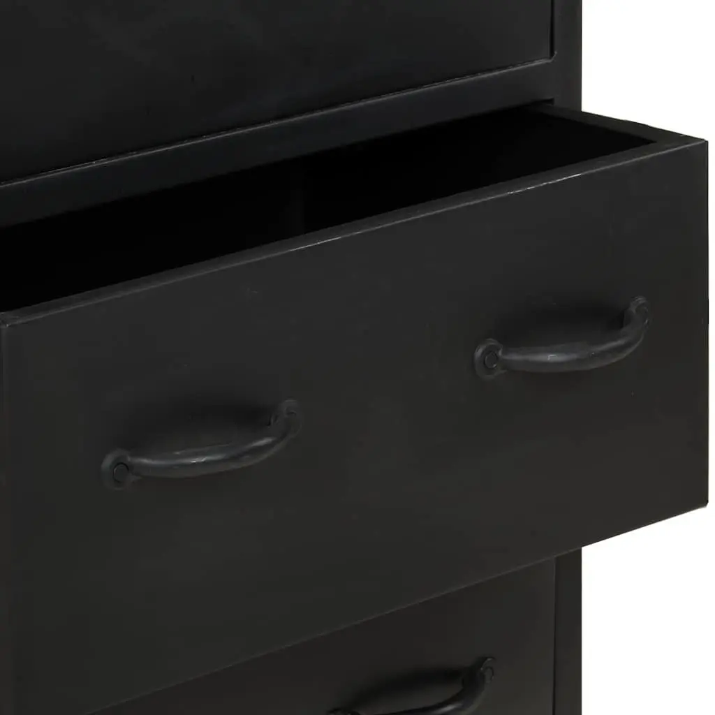 Brown Sideboard with 6 Drawers for Storage