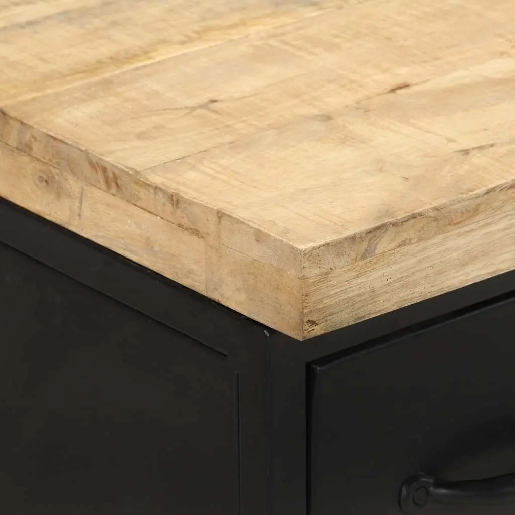 Brown Sideboard with 6 Drawers for Storage