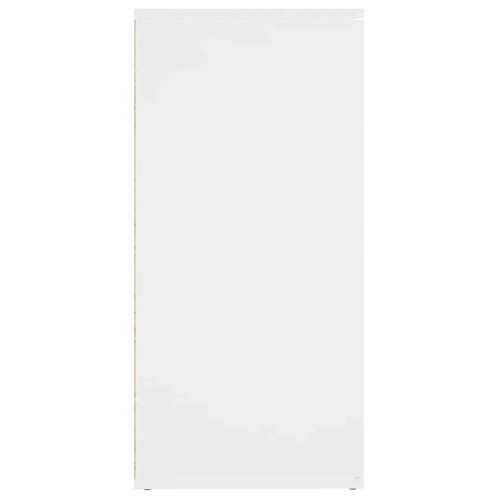 White Sideboard 160x36x75 cm Storage Cabinet