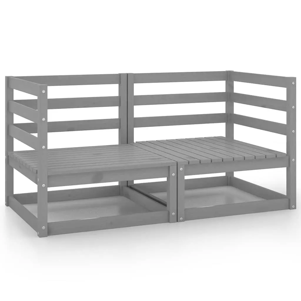 2-Seater Outdoor Sofa for Garden Spaces