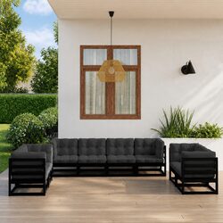 Premium 8 Piece Garden Lounge Furniture Set for Outdoor Use