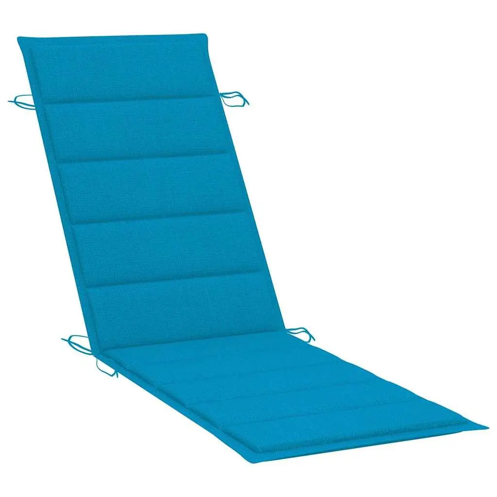 Acacia Wood Sun Loungers with Cushions