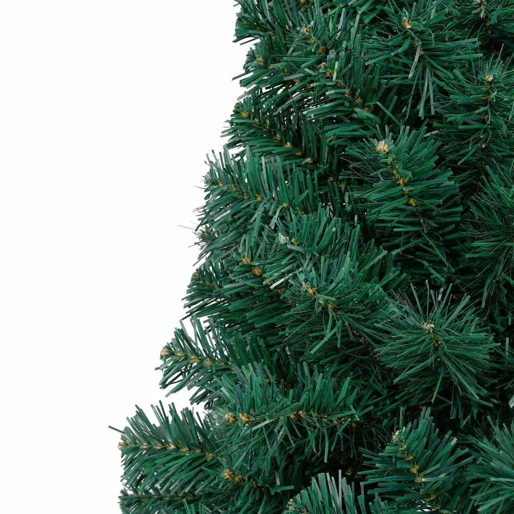 240cm Artificial Half Christmas Tree with LED Lights