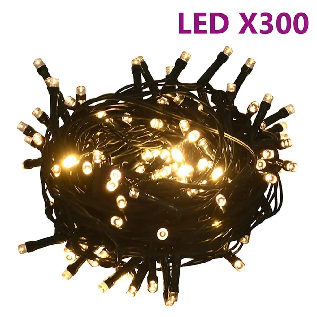 Pre-lit LED Half Christmas Tree 180cm White