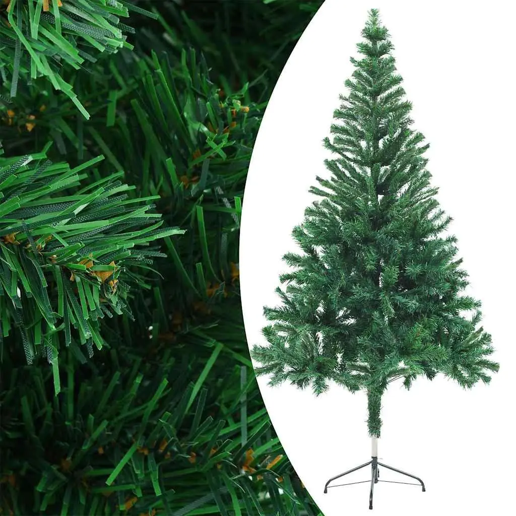 Artificial Christmas Tree 150 cm Green Pre-lit LED Lights
