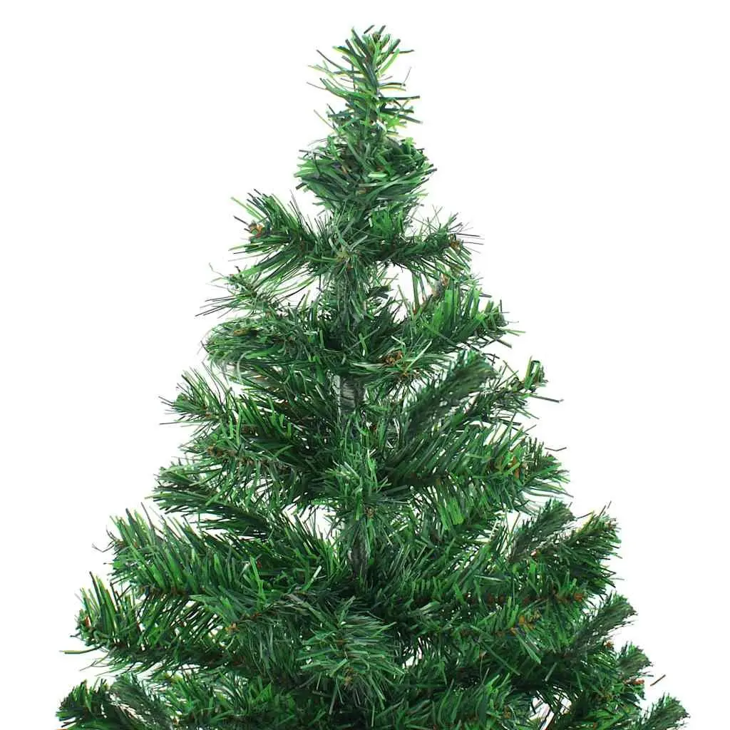 Artificial Christmas Tree 150 cm Green Pre-lit LED Lights