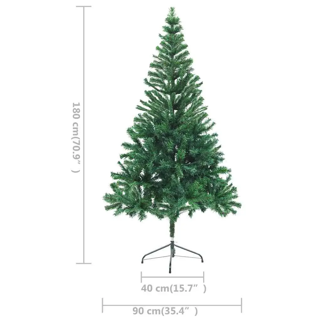 180cm Artificial Christmas Tree with LED Lights