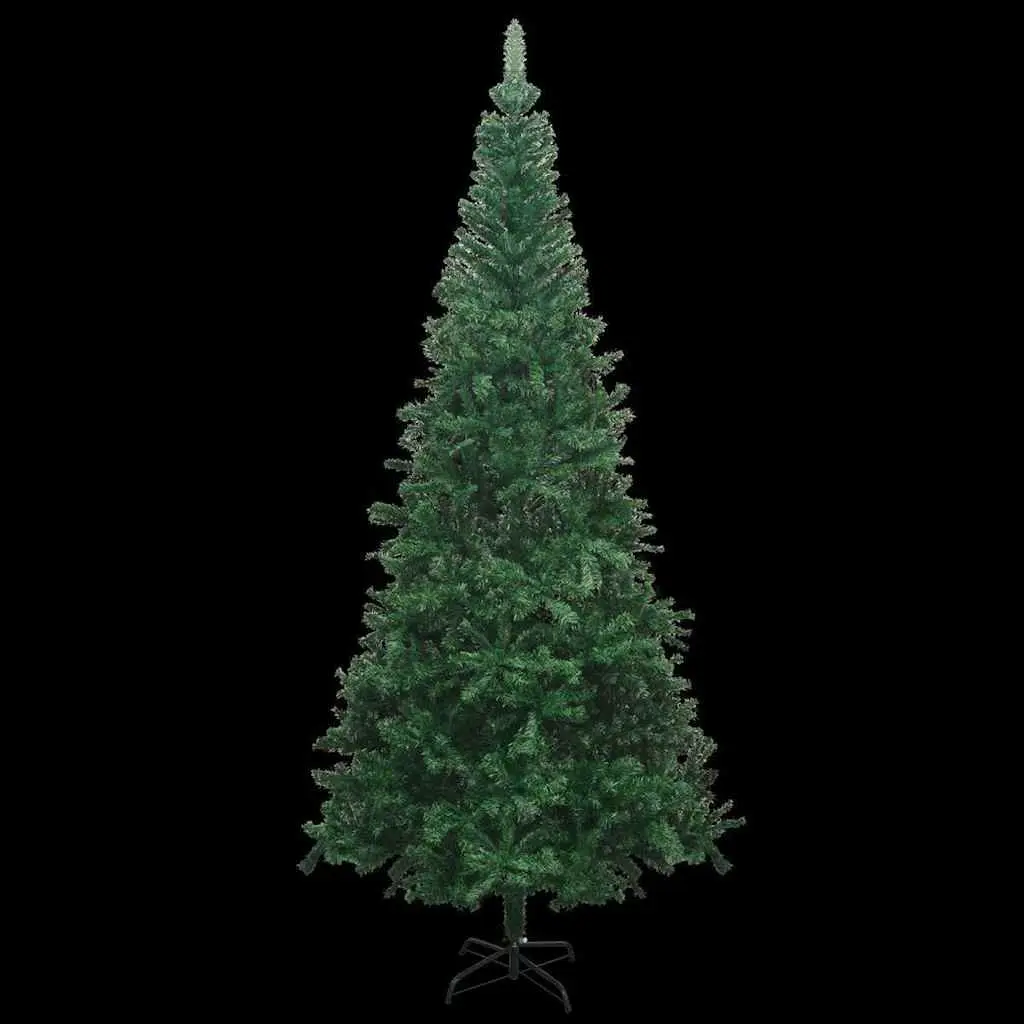 Artificial Christmas Tree PVC 240cm Green 1300 Branch Tips LED