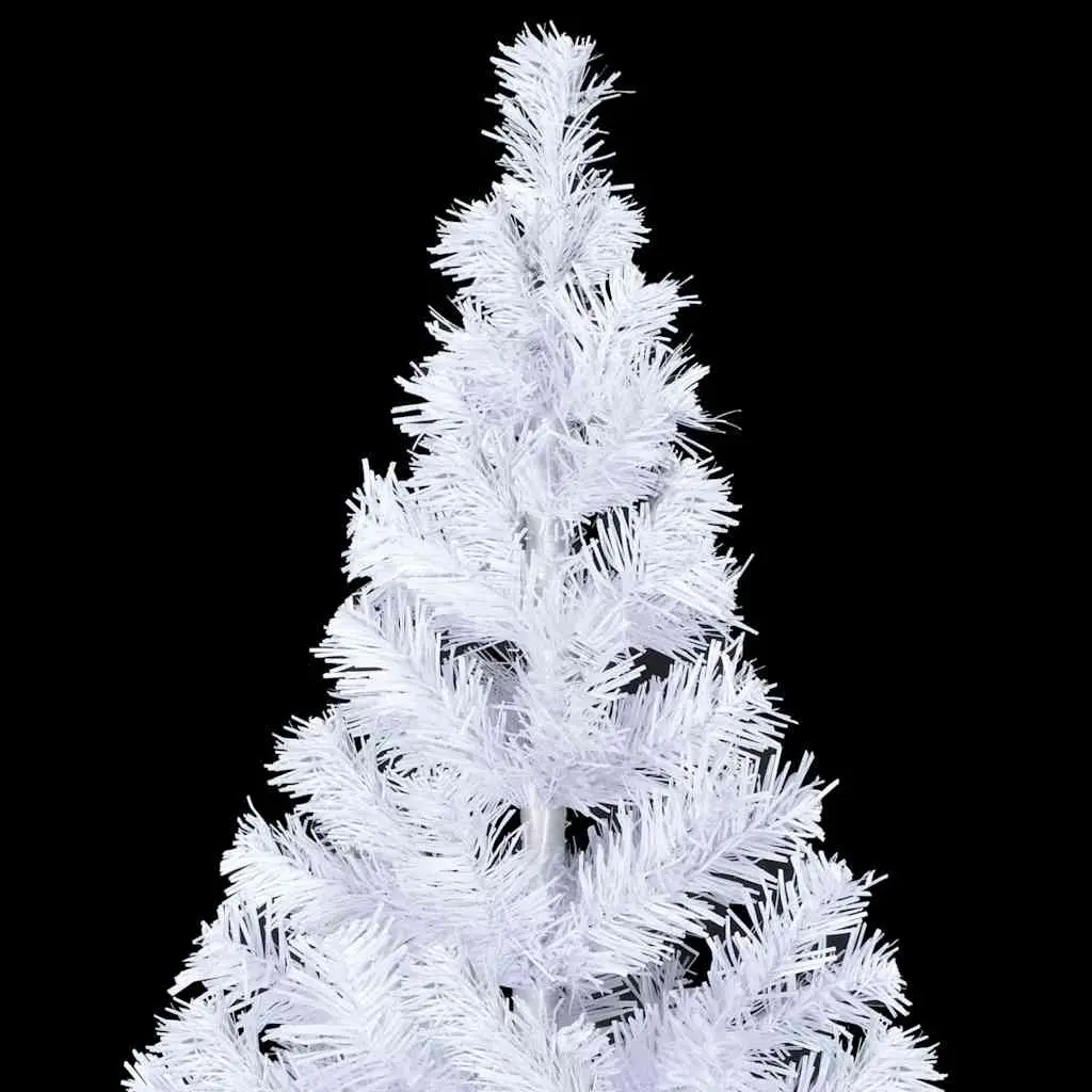 White Pre-lit Artificial Christmas Tree 150cm 380 Branches Holiday Decor Stand
