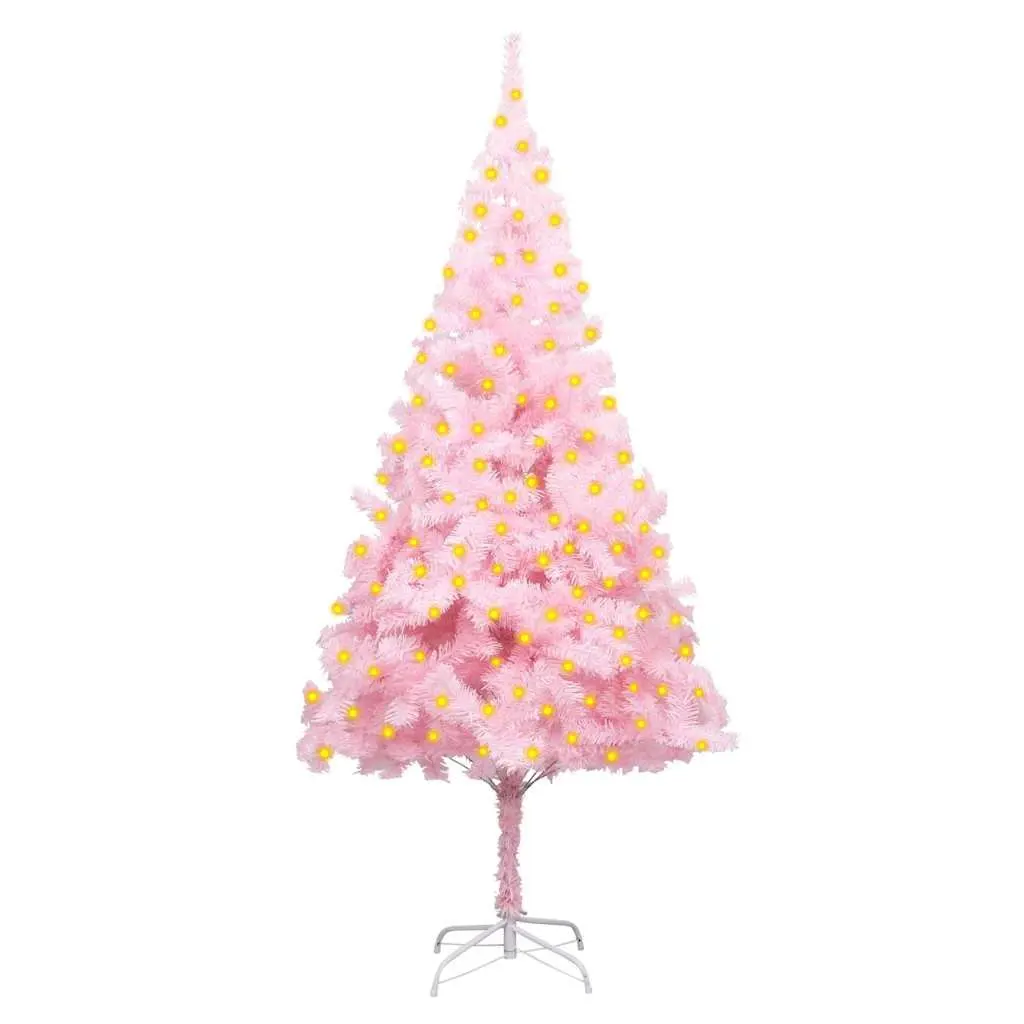 Artificial Christmas Tree PVC 180cm Pink