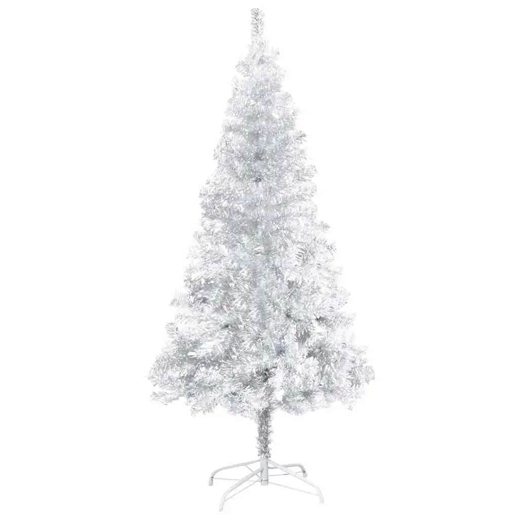 120cm Silver Artificial Christmas Tree with LED Lights