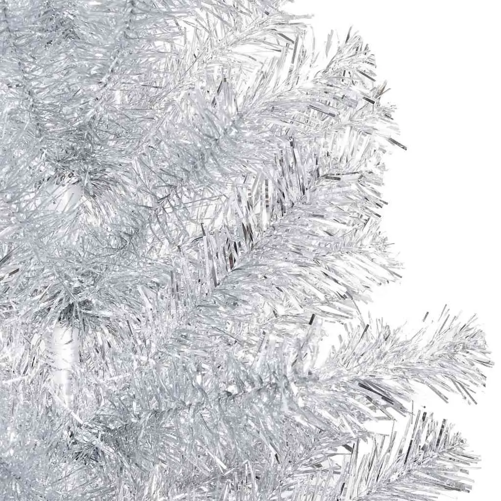 120cm Silver Artificial Christmas Tree with LED Lights