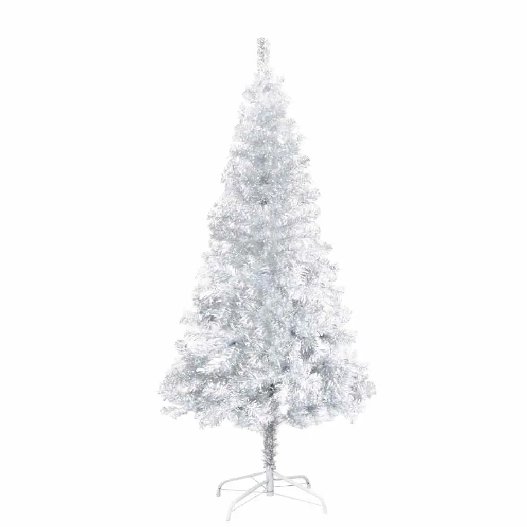 Pre-lit Silver Christmas Tree 150 cm with LED Lights