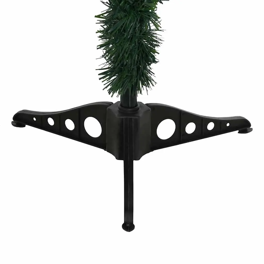 Artificial Christmas Tree 150cm Frosted Green Pre-lit LED Lights Pinecones