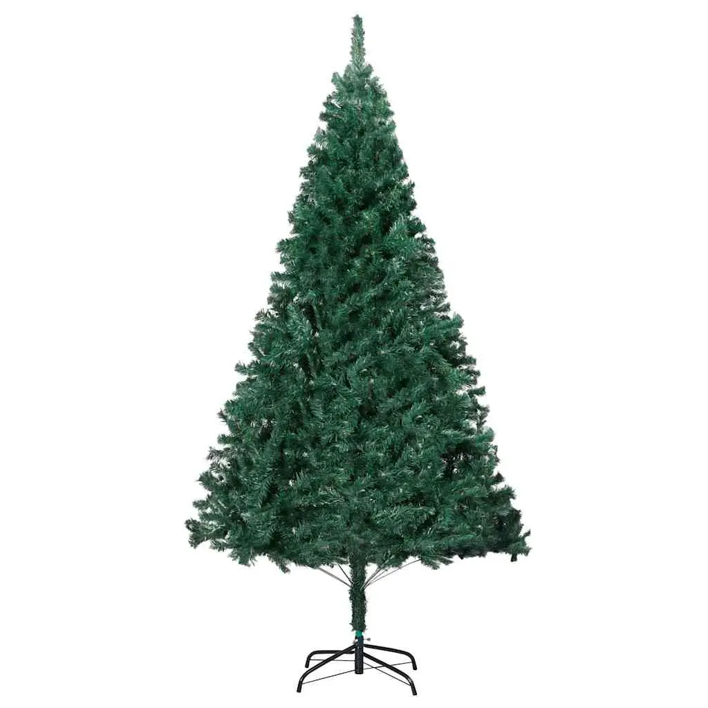 Thick Branch Green Pre-lit Christmas Tree 210cm