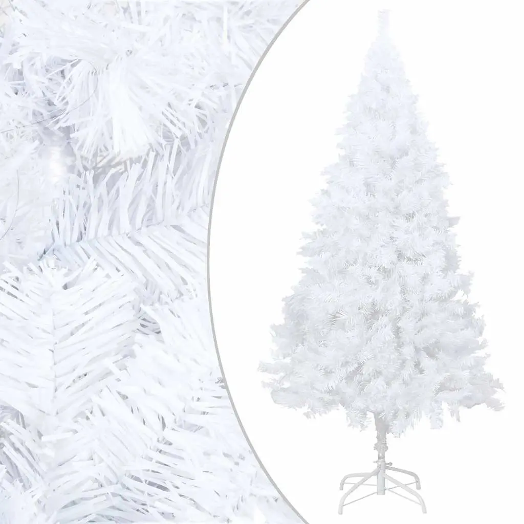 Thick Branch White Christmas Tree 210cm with LED Lights
