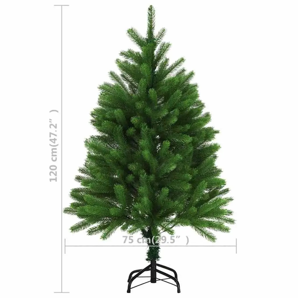 Artificial Christmas Tree PE 120cm Green Steel Base