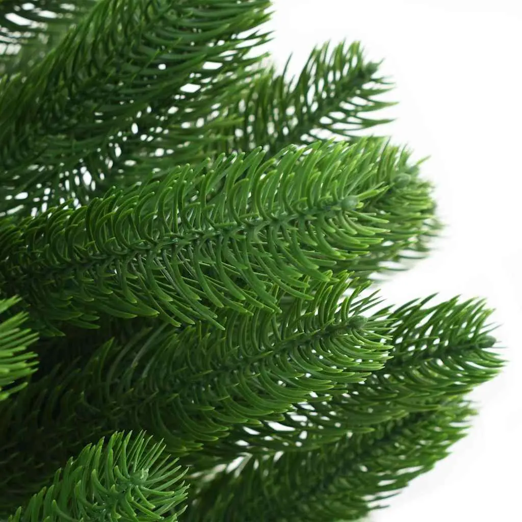 180cm Pre-Lit Christmas Tree with PE Branches and LED Lights
