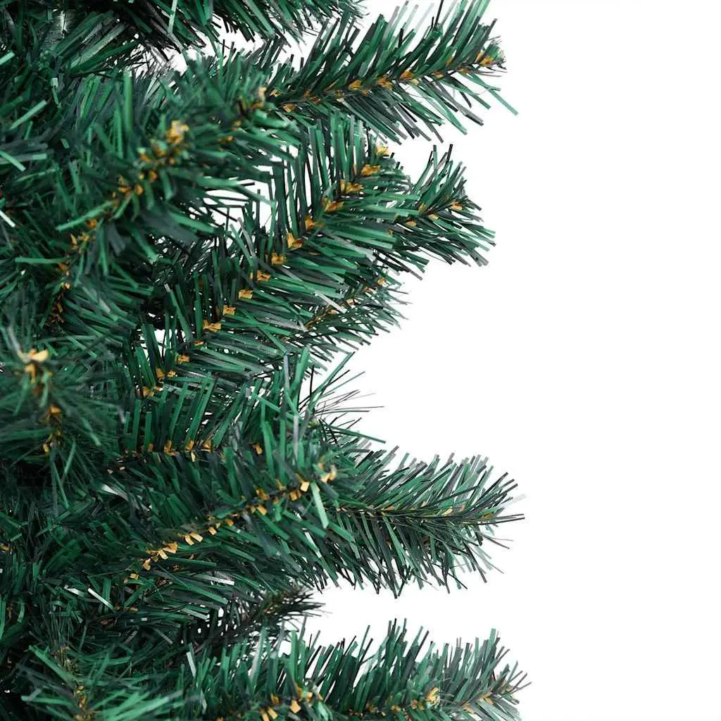 Slim Artificial Christmas Tree PVC 150cm Green