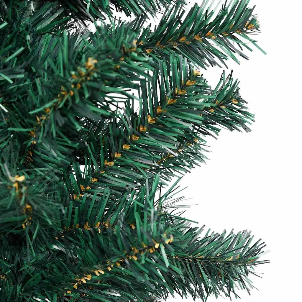 Slim Pre-lit Christmas Tree with Stand 240cm