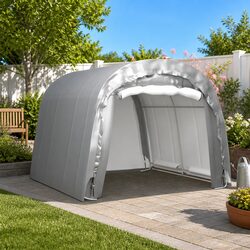 Durable 300x300 cm Grey Outdoor Storage Tent Canopy