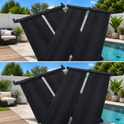 Premium Solar Pool Heater Panel Set - 4 Durable Units