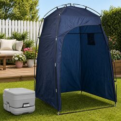 Durable Portable Camping Toilet Tent with 10L Capacity